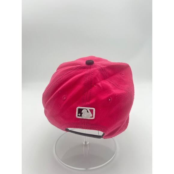 Vintage Florida Marlins Hat New Era 9FIFTY Snapback Red Black MLB Baseball Cap - Picture 3 of 5